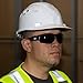 Klein Tools 60162 Safety Glasses, Professional PPE Protective Eyewear with Semi Frame, Scratch Resistant and Anti-Fog, Gray Lens