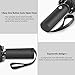 Umbrella,JUKSTG 10 Ribs Auto Open/Close Windproof Umbrella, Waterproof Travel Umbrella,Portable Umbrellas With Ergonomic Handle,Black
