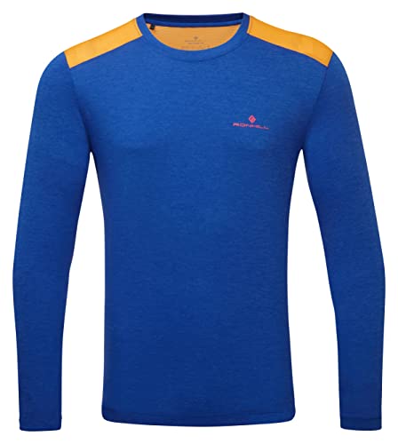 T-Shirt Ronhill Life L/S vetement course pied manches longues respirant homme