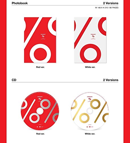 APINK Percent White photobook premium et CD audio édition authentique