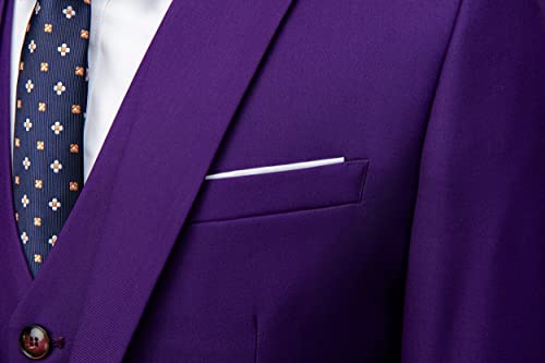 UNINUKOO Mens Blazer Jacket Casual 2 Buttons Suit Jacket Single Breasted Sport Coats Modern Wedding Tux Blazer3