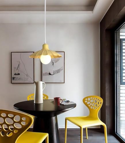 Lámpara de araña de metal nórdica E27 para iluminar mesas de comedor 6