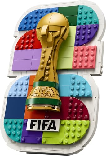 Image of LEGO Editions FIFA World Cup 2026 Official Emblem - Soccer Decor - Building Set - 43032