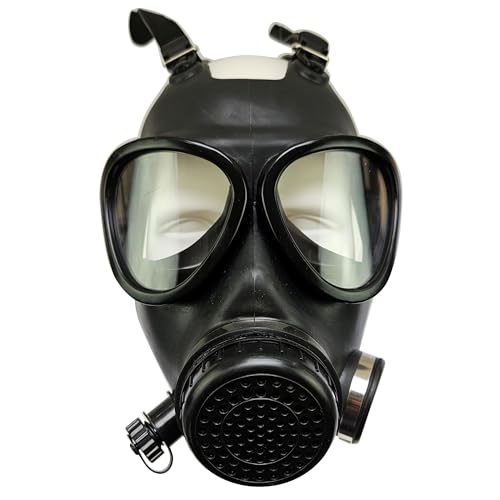 KYNG Gas Mask Respirator Mask CBRN Face Mask MILITARY Grade/Tactical/Emergency Prep/Paint Ball/Painting/Halloween/One SIZE fits All