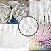 White Crepe Paper 6 Pcs Streamers for Party Decorations, Birthday Wedding DIY Crafts, Gift Wrapping Supplies