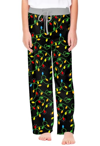 Image of Remimi Girl Boy Plaid Pants Drawstring Summer Casual Loose Bottoms 5-14 Years