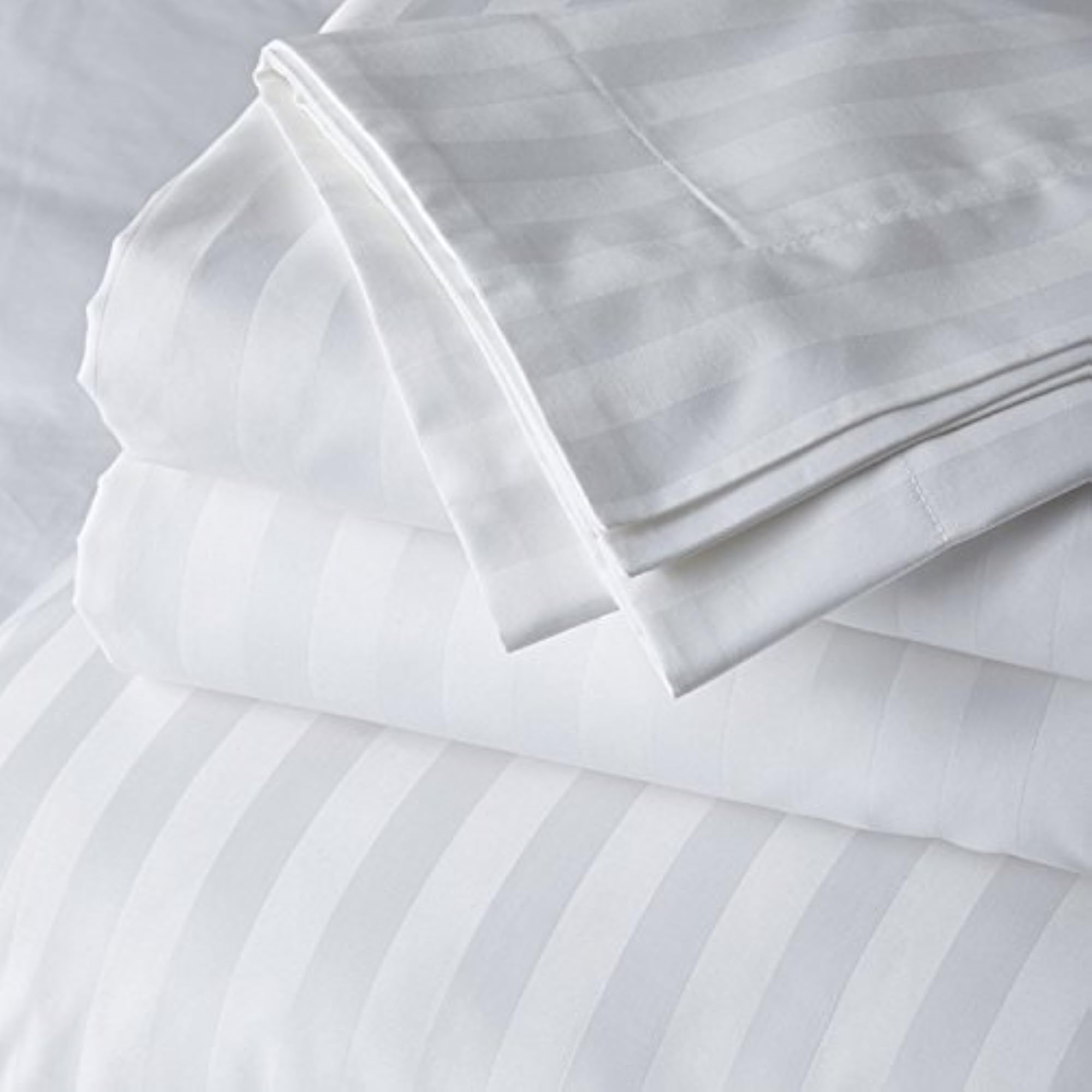 100% Cotton Stripe Duvet Cover for Single Size