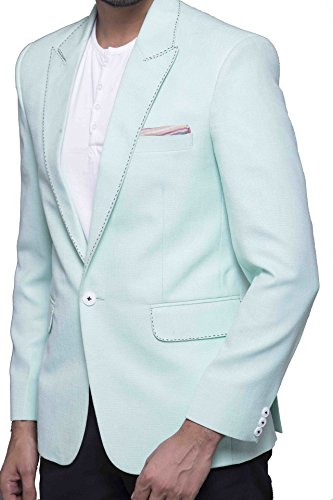 turquoise blazer men