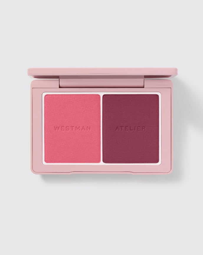 Westman Atelier Baby Cheeks Powder Blush Duo - Fizz/Jam