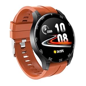 TIWCON P8 Smartwatch Herren Damen, Fitness Armbanduhr, Smart Watch Touchscreen Fitnessuhr mit Schrittzähler, Schlafmonitor, Musiksteuerfunktion Sportuhr Smartwatch(P8/TC-619)