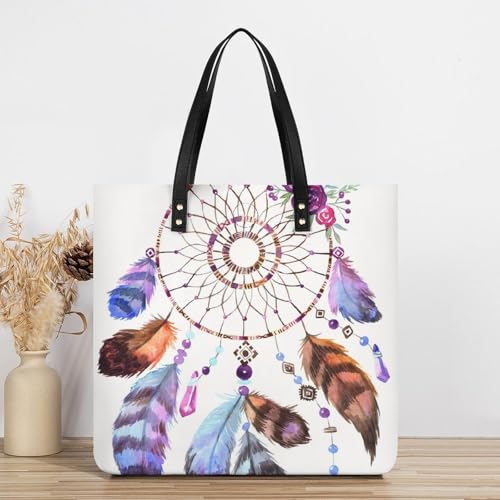 Sac attrape-rêves finitions soignées grand sac à main shopper d'exception