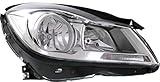 Garage-Pro Headlight Compatible with MERCEDES BENZ C-CLASS 2012-2014 RH Assembly Halogen Chrome...