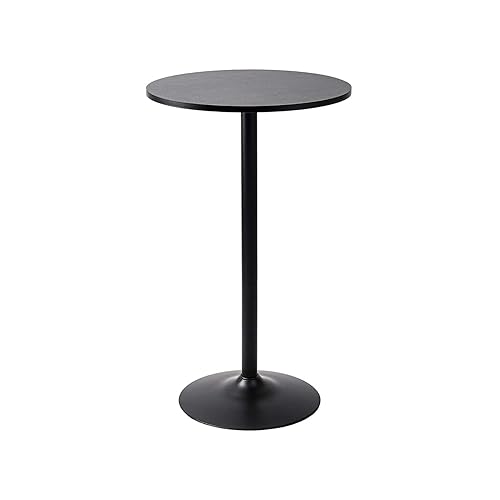 Miniatura 7 de Pearington Santina - Juego de 2 mesas redondas para bar y pub, color negro