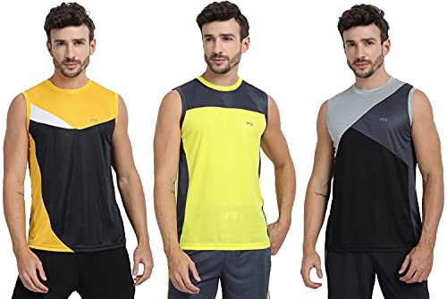Image of FTX Men's Solid Regular Fit T-Shirt