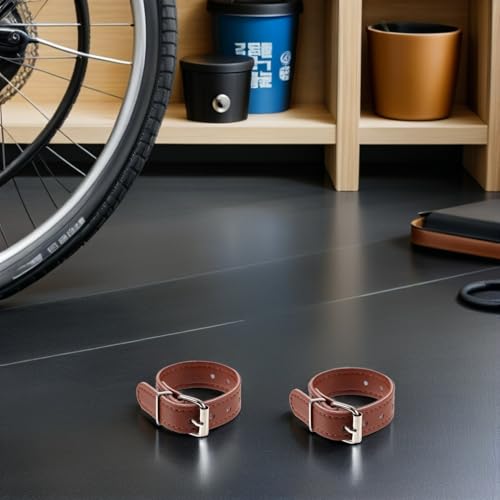 Abaodam 10 Stück Teiliges Verstellbares Pu gurtset für Fahrradkorb Bunte Befestigung Stabile Frontkorbbänder mit Robuster Hardware Geeignet für Mädchen und Kinderfahrräder