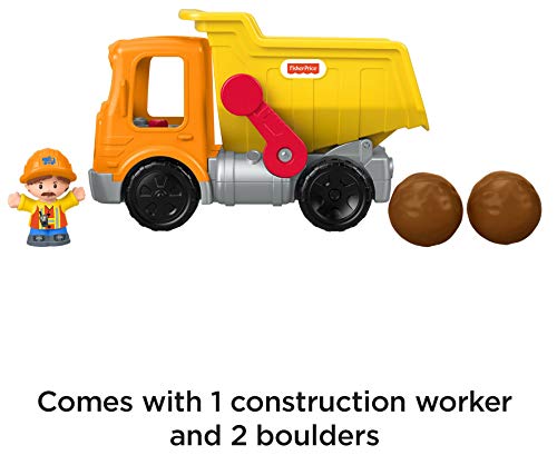 Fisher-Price Little People Work Together Dump Truck Musical Toddler Toy GKR56 – Bild 6