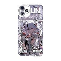 Amazon.co.jp: 鳴潮 めいちょう ツバキ スマホケース ブラック