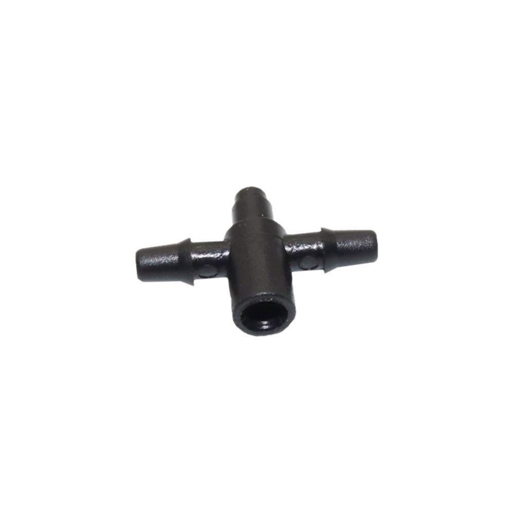Schlauchverbinder-Adapter, 2000 Stück, 3/5 mm, Schlauch-Verteiler, Widerhaken, T-Shunt-Anschluss, Garten-Sprinkler-Anschluss, Gartensystem, Zubehör