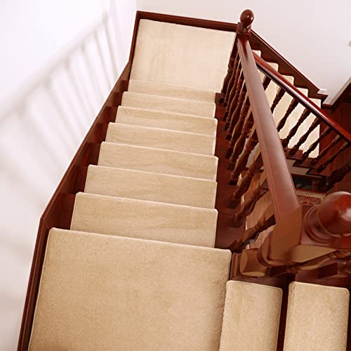 Alfombrillas adhesivas para escaleras interiores con acabado textil premium 2
