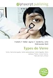  Types de Verre: Verre, Verre de quartz, Verre sodocalcique, Verre liquide, Verre optique, Pyrex, Cristal (verre), Fibre de verre, Strass