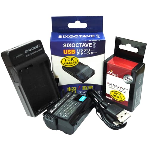 Amazon | str 純正EN-EL15bより18%増の2250mAh大容量 ニコン