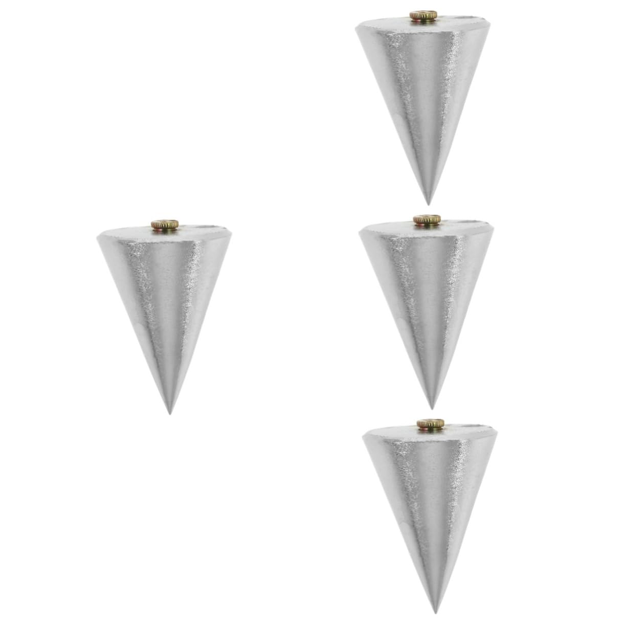 Uonlytech 4piezas Hanging Line Hammer Herramienta De Medición Vertical Para Construcción Renovaciones y Carpintería Diseño Adaptable y Material Resistente