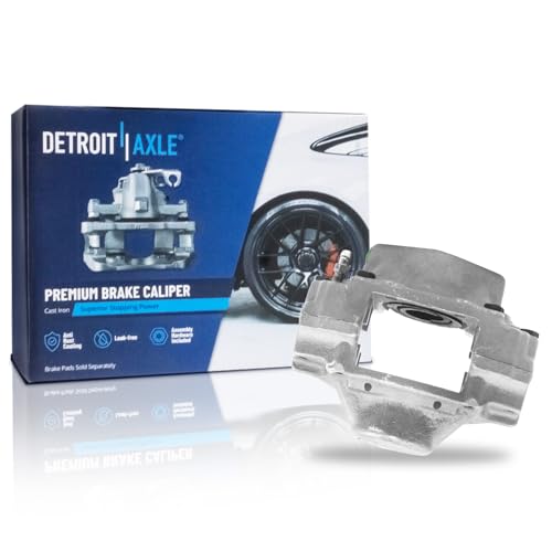 Image of Detroit Axle - Rear Left Brake Caliper for 1994 1995 1996 Saab 900 | Driver Side Disc Brake Caliper Replacement
