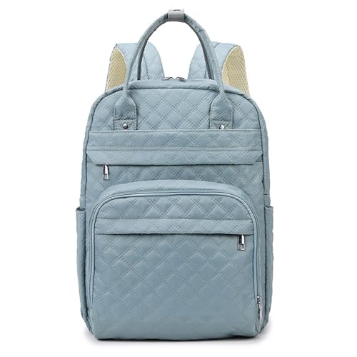Sac à dos à langer bleu idéal pour les voyages en famille et balades en poussette