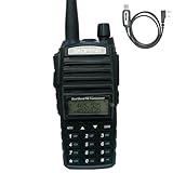 Baofeng UV-82 8 Watts High Power 2-Way Radio Dual Band UHF VHF Triple Power 8w/5w/1w Walkie Talkie with radtel USB Programming Cable