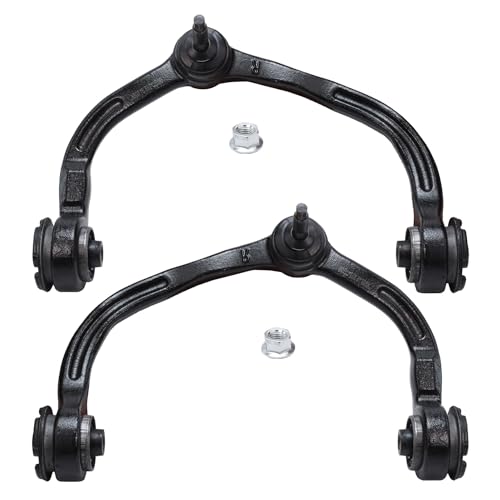 Image of Detroit Axle - 4pc Front End Kit for 2004 2005 2006 Expedition Lincoln Navigator 2 Upper Control Arms w /Ball Joints 2 Lower Ball Joints Replacement [Standard Suspension]