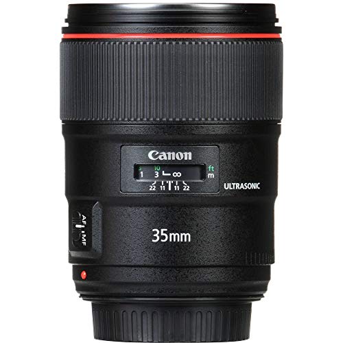 Canon EF 35mm f/1.4L II USM Lente + Filtro UV Combo miniatura 6