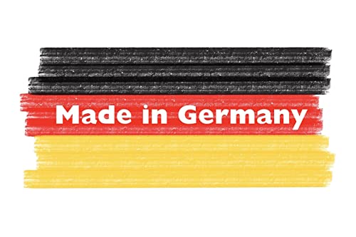 VE-INDUSTRIES | Feuerzement | hitzebeständig bis 1200 °C | biologisch abbaubar | für Kamin, Ofen, Dichtstoff | 310 ml | auch zum verkleben von Schamottesteine | Farbe: Schwarz | \Made in Germany\