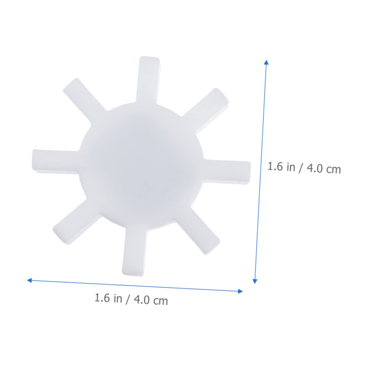 Gatuida 10pièces Barre Magnétique De Mélangeur Ptfe Agitateur De Laboratoire Forme De Roue Solaire Pour Chimiques Et Biologiques