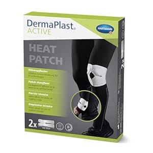 Dermaplast Active, Heat Patch Articulaciones, Parche Calor Adhesivo, Adecuado para Dolor en la Rodilla y el Codo