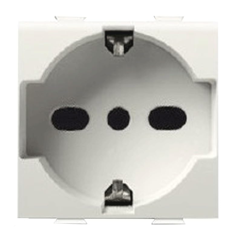 EAN 8012542003151 Abb Presa Biv. 2P+T, 16A, P30/P17 White