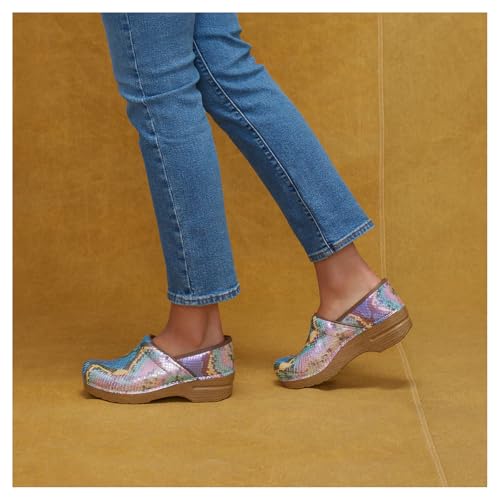 Image of Dansko Professional Slip-On Clogs for Women - Rocker Sole and Arch Support for Comfort - Ideal for Long Standing Professionals - Nursing, Veterinarians, Food Service, Healthcare Professionals