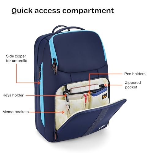 Image of Nasher Miles Backpack Fits 15.6 Inch Laptop, Premium Durable Bag| Multipurpose Laptop Backpack | Ideal for College, School, Office, Travel | Men, Women, Boys, Girls