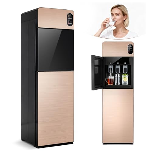 La Mejor Lista de Enfriador de Agua Mabe los preferidos por los clientes. 44 Chugod Dispensador de Agua, Dispensador de Enfriador de Agua Fría y Caliente, Dispensador de Agua Garrafon Oculto con Función de Refrigeración y Calefacción para Hogar Sin...