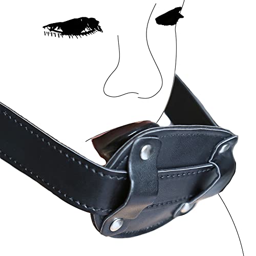 Image of Lockable Dildo Mouth Gag, SM Mouth Restraint with Lock Bondage (Short 1.97 inch)