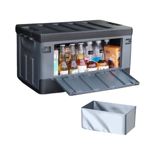 �ԗp���[�{�b�N�X �܂��ݎ� ���[�{�b�N�X �܂��݃R���e�i ��e�ʔ[�P�[�X �ߑ��P�[�X ��� �����z���N�b�Y �t�^�t�� �h�o�h�J�r�h�� �ƒ�p �h���C�u���s �A�E�g�h�A �L�����v�p �ԗp �֌g �g�����ȒP (���O���[�ł�, 59*36*32.5CM�i7