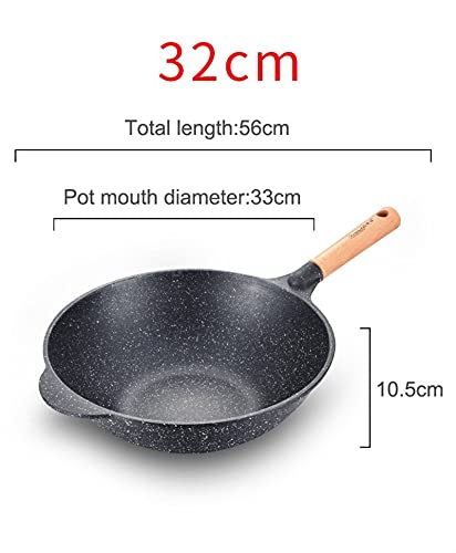 Wok de Piedra Maifan Antiadherente 32/34 cm miniatura 2
