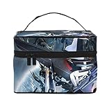 機動戦士ガンダム 化粧ポーチ メイクボックス 化粧品収納 洗面用具ポーチ コスメポーチ 大容量 旅行用 自宅用 収納ケース トラベルバッグ 便利 人気 出張 プレゼント かわいい 萌えグッズ キャラクター かわいい アニメ グッズ 男女兼用