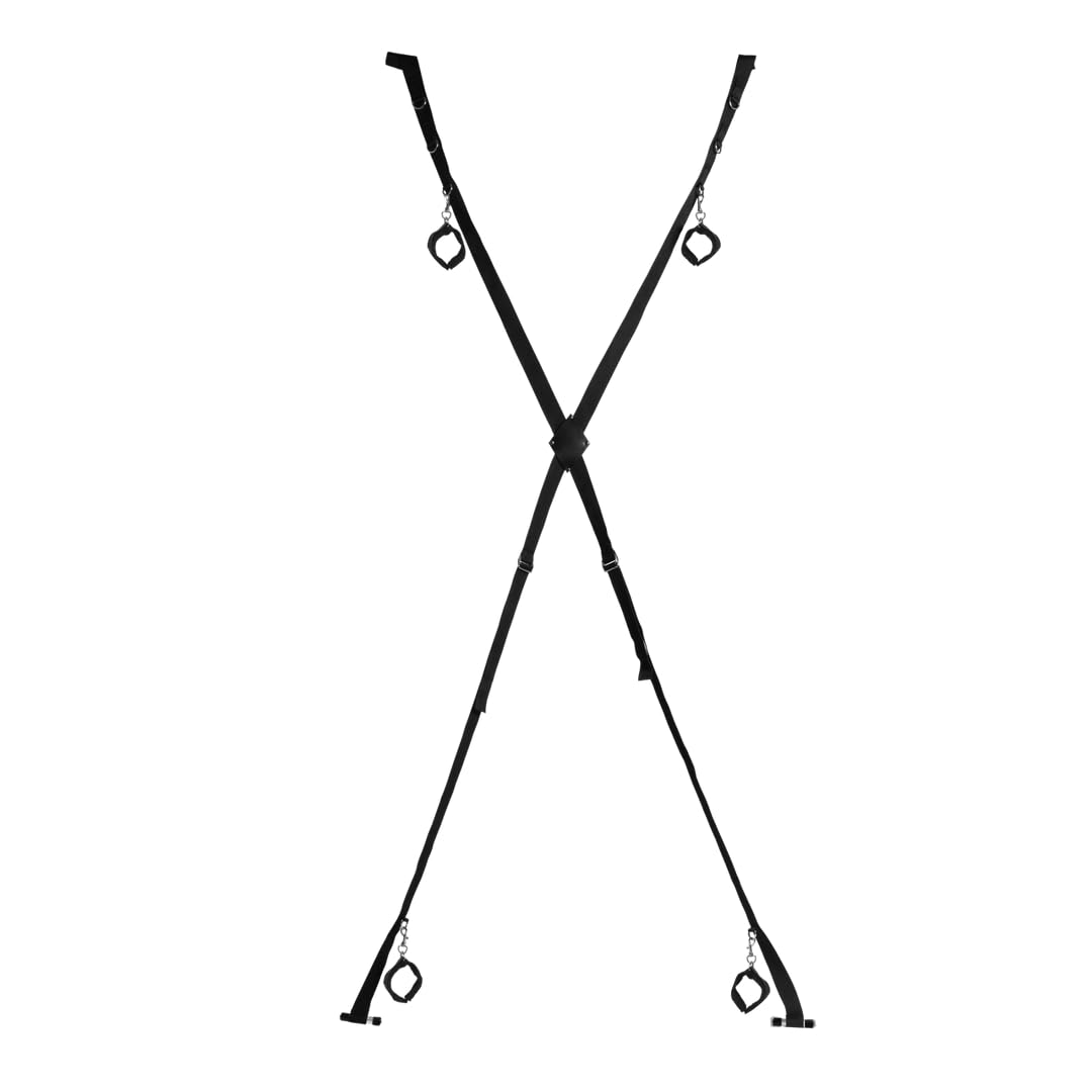 Ouch! by SHOTS – Croix de bondage au-dessus de la porte – Noir