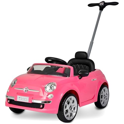 Save 58% on Best Ride On Cars Fiat 500 Push Car, Pink
