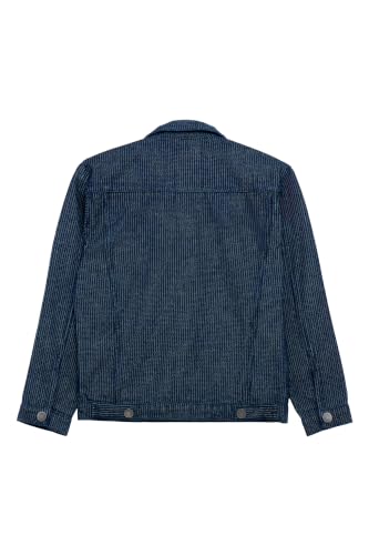 Image of X RAY Boys & Kids Denim Jean Jacket, 100% Cotton & Cotton Flex Washed Fall Outerwear Trucker Casual Jacket for Boys | - Sage XL
