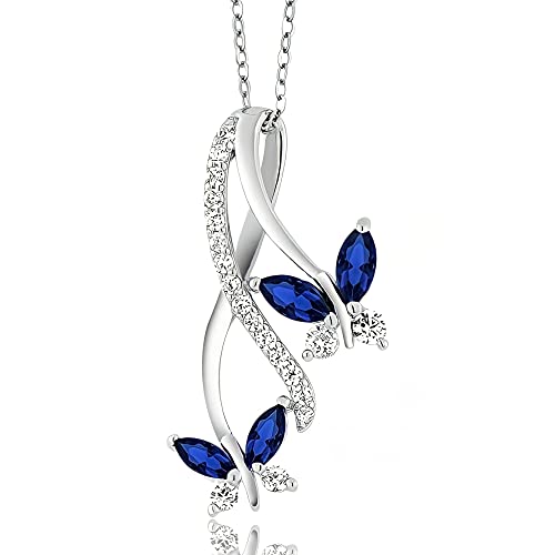 Colgante mariposa - Colgantes mujer plata - Cadena plata mujer Collar mujer Collar mujer plata...