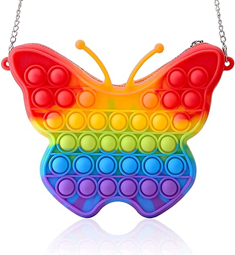 Image of LITTLEMORE Pop it Set (Pack of 3) Jumbo Unicorn Pop it Fidget Toy, Kids Toys, Pop Bubble Fidget Toys Big Size �136 Bubbles - (Multicolor) (As per Availability) (Butterflypurse)