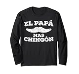 Photo Gallery el papa mas chingon camisa del regalo del día del padre maglia a manica Photo Gallery el papa mas chingon camisa del regalo del día del padre maglia a manica