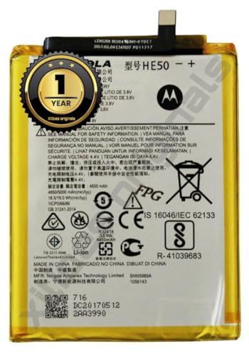 Image of HE50 Battery for Motorola E4 Plus, E5 XT1924, XT1924-1, XT1924-2 Battery with 1 Year Warranty** (B109)