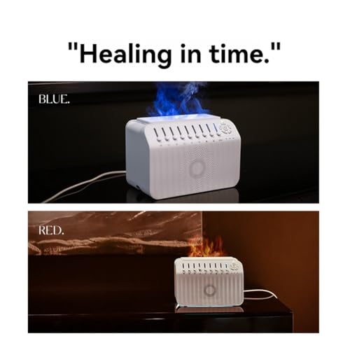 Enceinte Bluetooth Bruit Blanc Humidificateur Diffuseur Huiles Essentielles - 8
